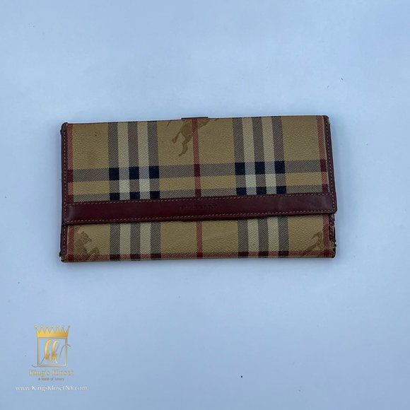 BURBERRY LONG WALLET - Picture 1 of 9